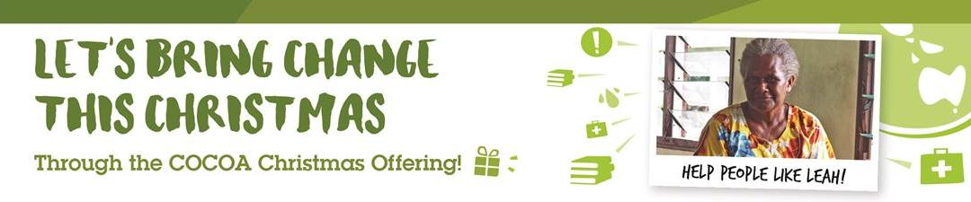 Bringing Change through the COCOA Christmas Offering
