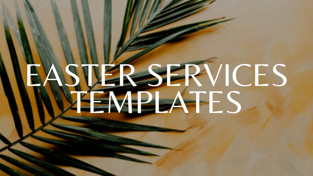 Easter Services Templates