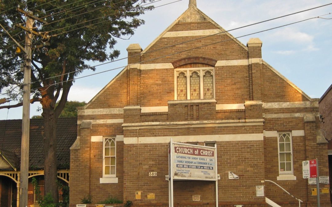 A short history of Marrickville Church of Christ